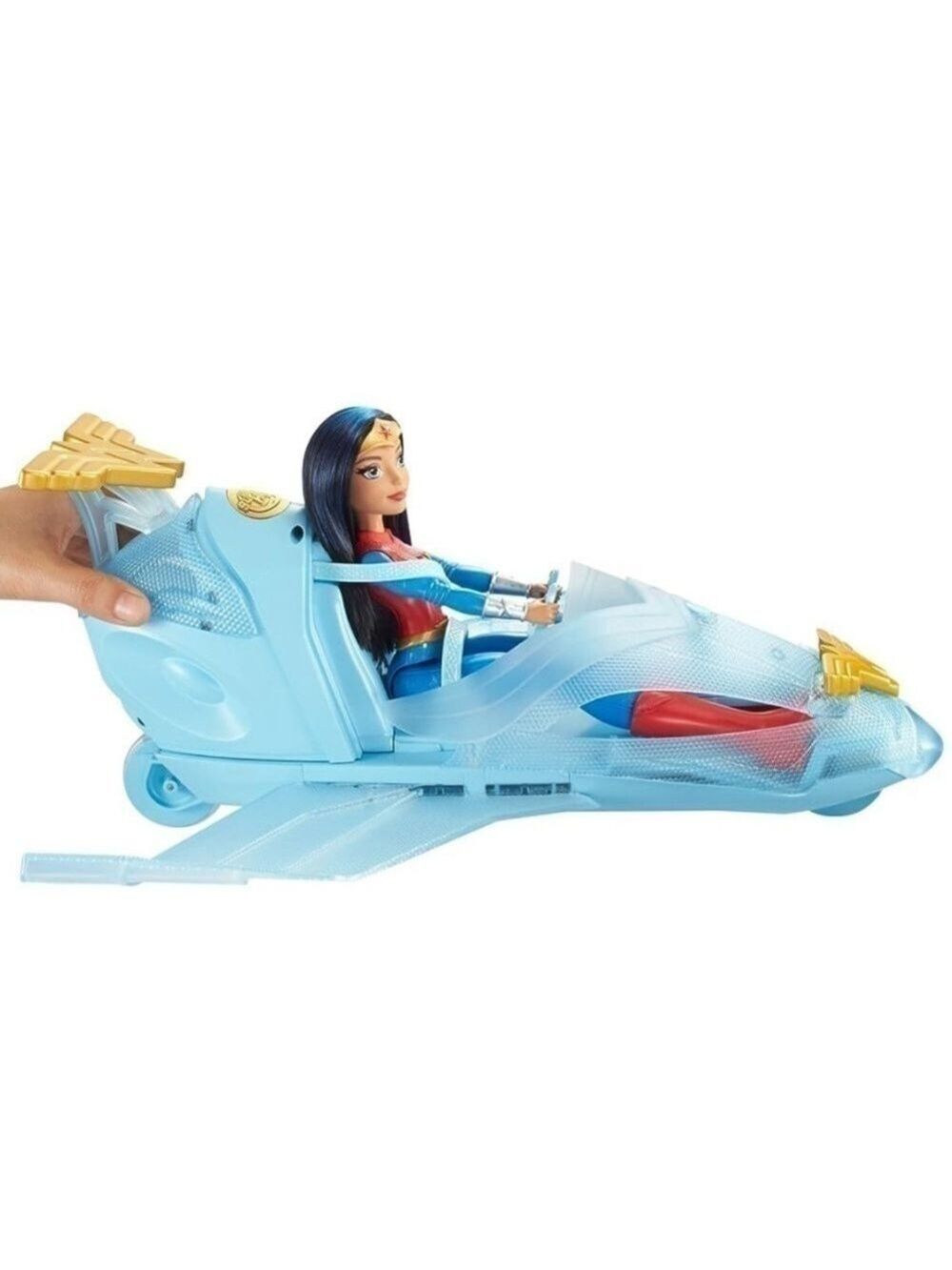 DC Super Hero Girls Wonder Woman & Invisible Jet Dolls 19.0 inches tall